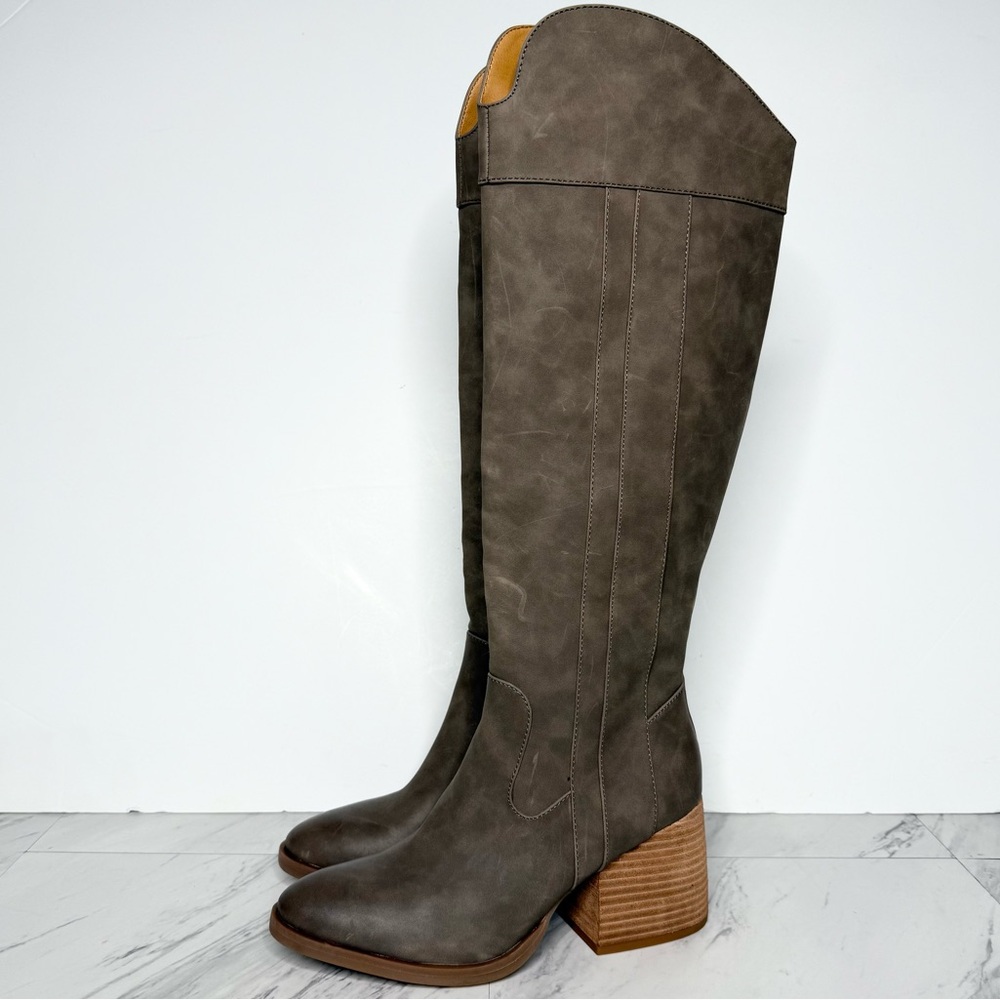 Korks Kork Ease Scarlet Western Tall Boot 7M